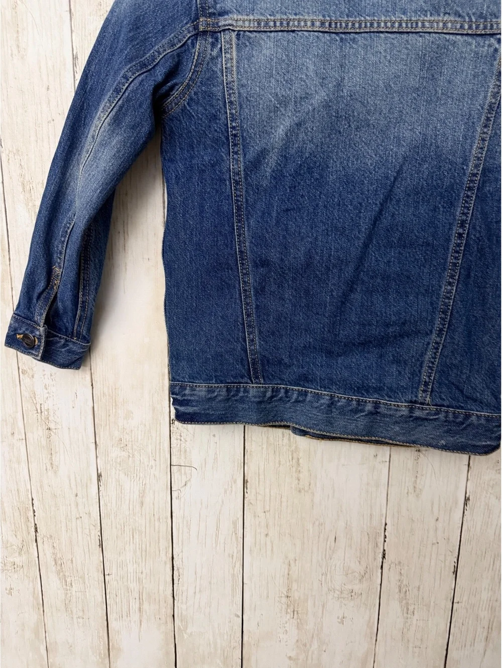 Wonder Nation Women Regular S (6/7) Denim Jacket Cotton